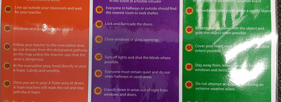 Staying safe in the College