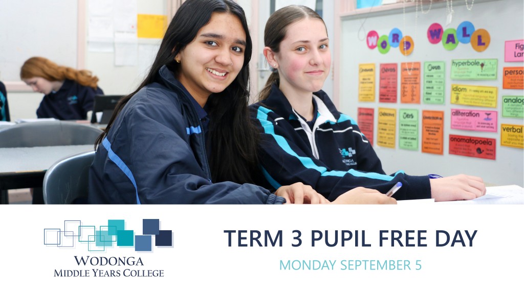 Term 3 Pupil Free Day