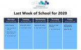 Last Week of School Term 4 2020