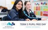 Term 3 Pupil Free Day
