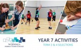 Year 7 Term 3 and 4 Activities 2025